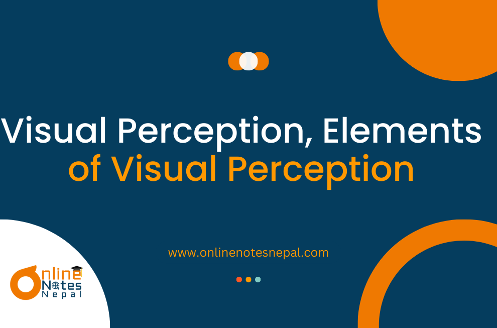 Visual Perception, Elements of Visual Perception